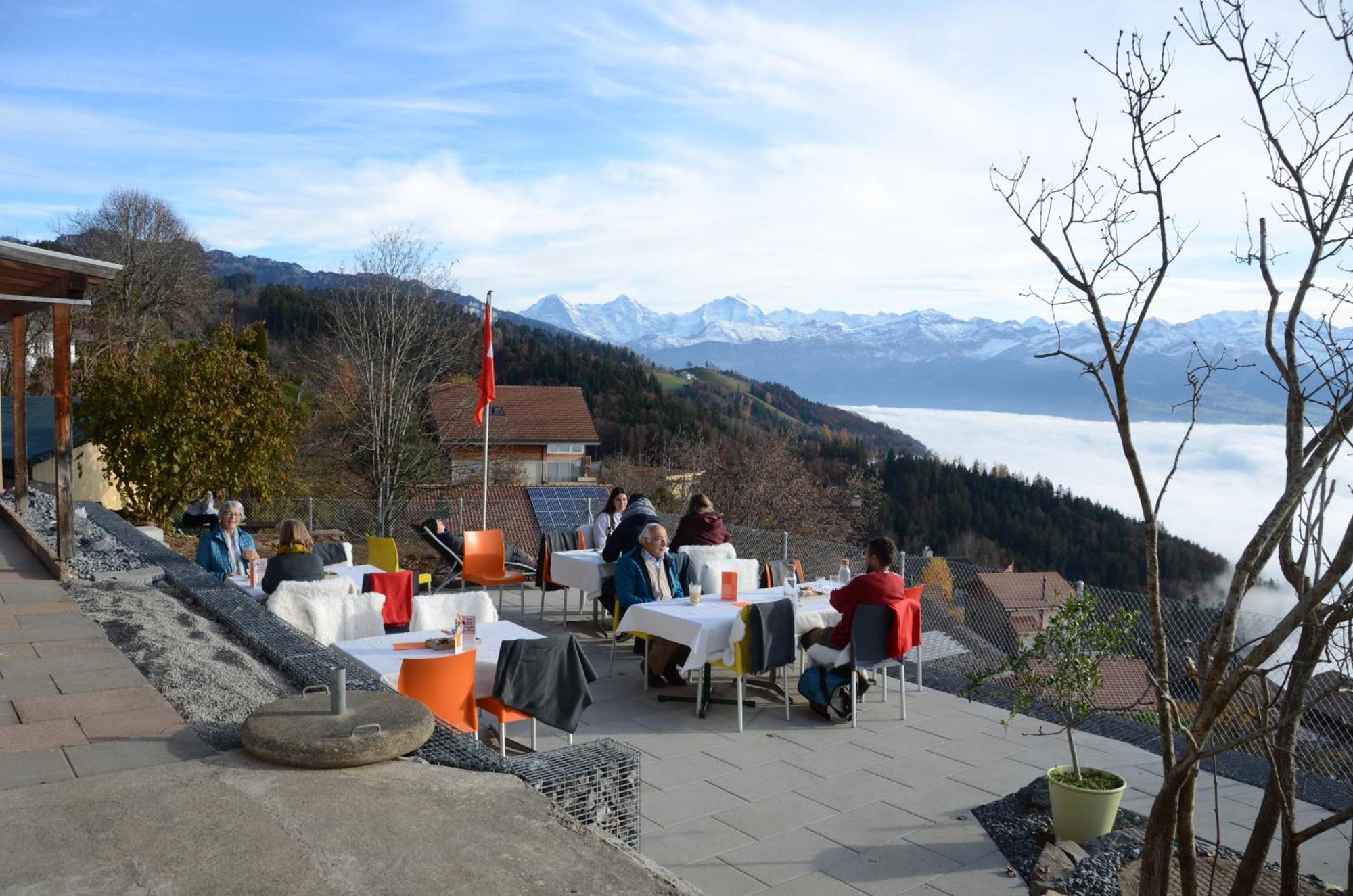 Guesthouse Sonnegg Heiligenschwendi Exterior foto